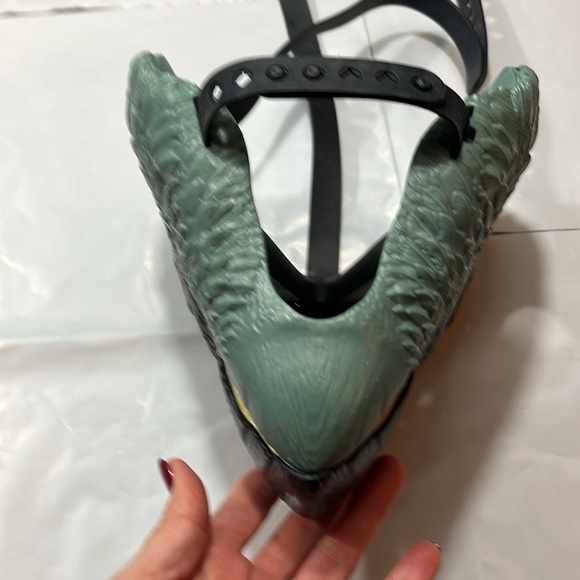 DINOSAUR MASK SCARY TEETH Mattel GWY33 Jurassic World Dominion Therizinosaurus - Picture 7 of 13